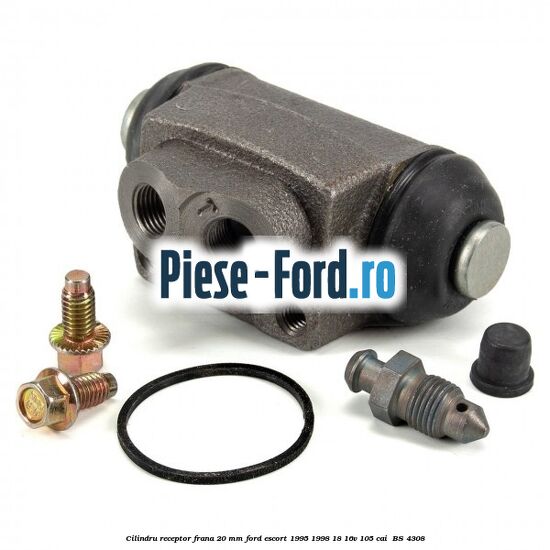 Cilindru receptor frana 20 mm Ford Escort 1995-1998 1.8 16V 105 cai #BCED07E1E0